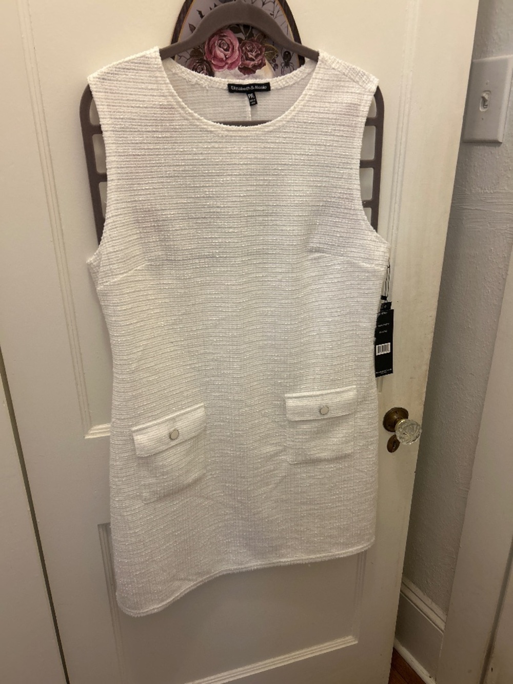 Elizabeth & Nichole Tweed-like dress
